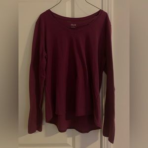 Purple Long Sleeve Shirt